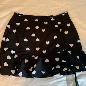 Heart shaped Polka dotted skirt! so cute!